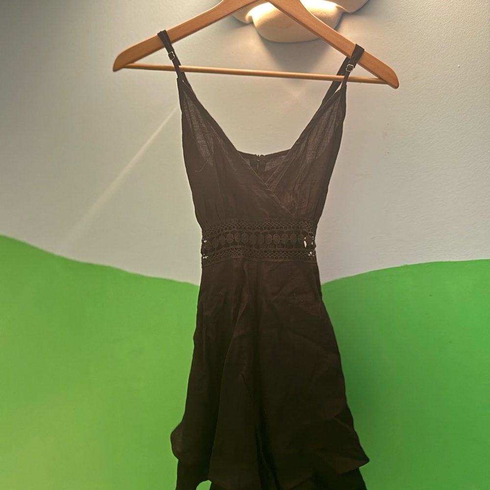 Black Cut-Out Romper